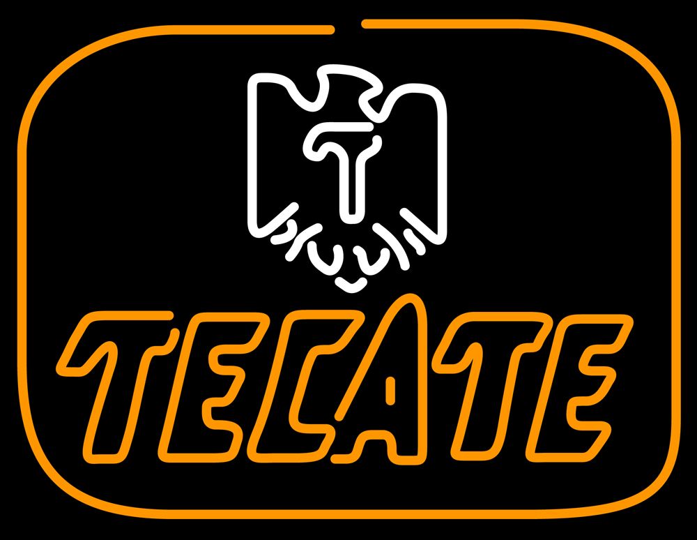Tecate Golden Border Eagle Neon Sign